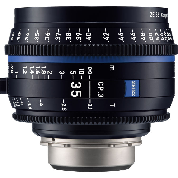 Zeiss CP.3 35mm T2.1 (Sony E, imperial) - Objectif Prime Cinéma Zeiss CP.3 35mm T2.1 (Sony E, imperial) - Objectif Prime Cinéma