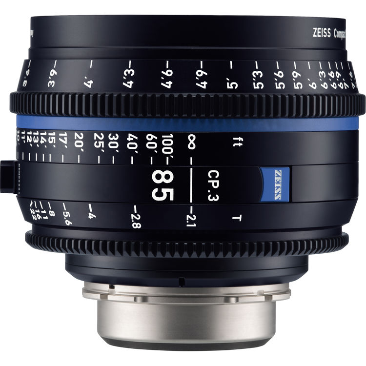 Zeiss CP.3 85mm T2.1 (Micro 4/3, imperial) - Objectif Prime Cinéma Zeiss CP.3 85mm T2.1 (Micro 4/3, imperial) - Objectif Prime Cinéma