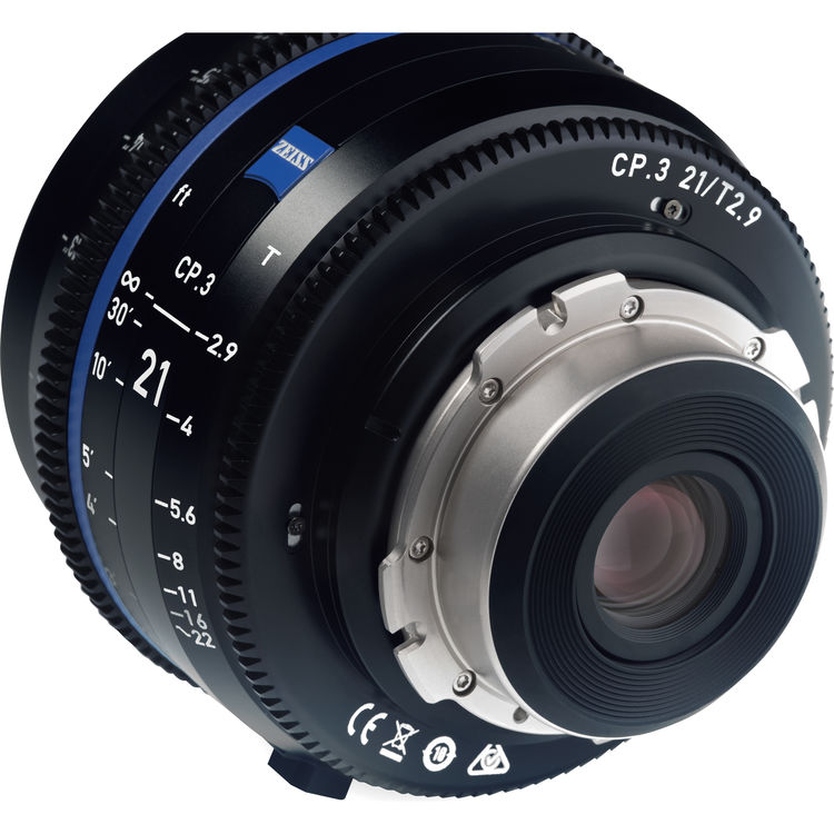 Zeiss CP.3 21mm T2.9 (Sony E, métrique) - Objectif Prime Cinéma Zeiss CP.3 21mm T2.9 (Sony E, métrique) - Objectif Prime Cinéma