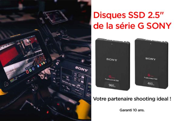 Disques Sony SSD professionnel 2.5