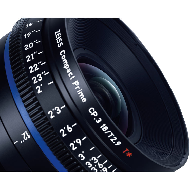 Zeiss CP.3 28mm T2.1 (Micro 4/3, métrique) - Objectif Prime Cinéma Zeiss CP.3 28mm T2.1 (Micro 4/3, métrique) - Objectif Prime Cinéma