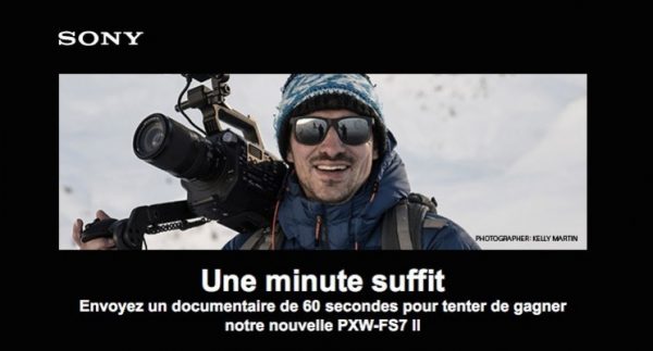 CONCOURS : gagnez une caméra Sony PXW-FS7 II !