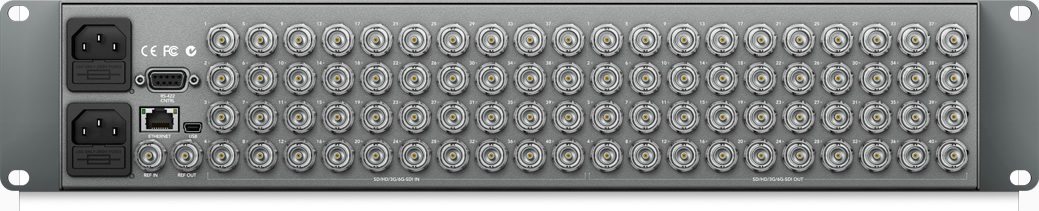 Blackmagic Design Smart Videohub 12 x 12 6G-SDI - Pupitre de contrôle