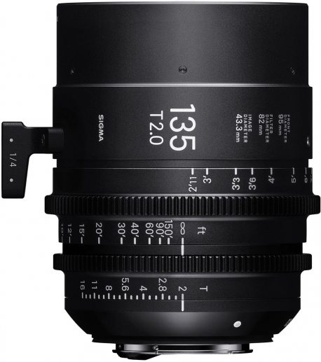 Sigma 135mm T2 FF F/VE (Sony E) - Objectif Cinéma