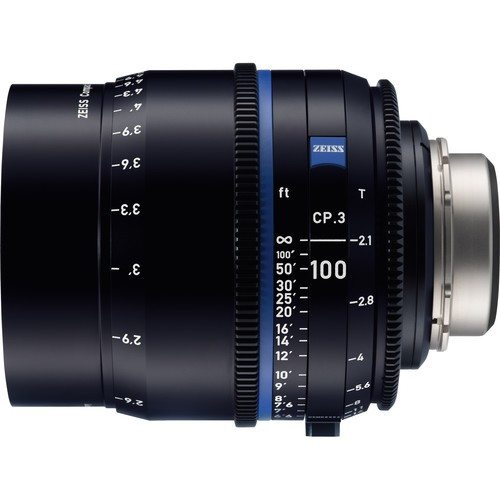 Zeiss CP.3 100mm T2.1 (PL, imperial) - Objectif Prime Cinéma Zeiss CP.3 100mm T2.1 (PL, imperial) - Objectif Prime Cinéma