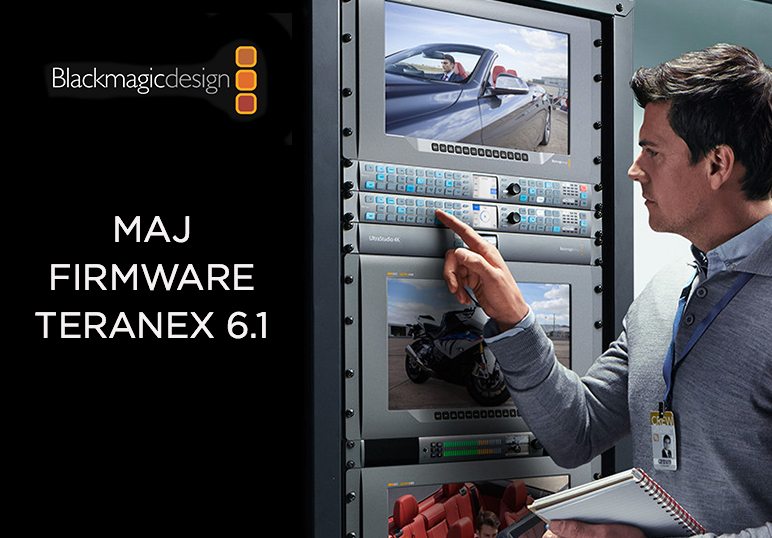 Mise à jour du Blackmagic Teranex 6.1
