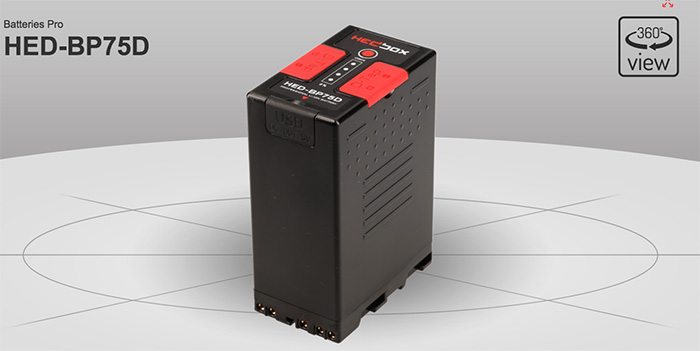 Hedbox HED-BP75D - Batterie