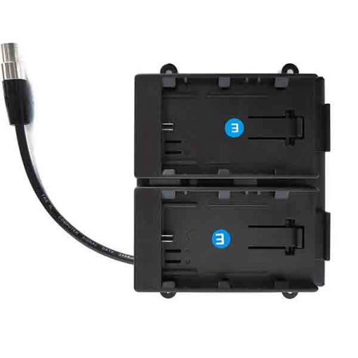 ADAPTATEUR BATTERIE TVLOGIC BB-055E