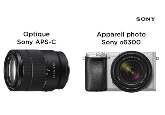 Nouveautés Sony : optique APS-C et Alpha6300 Silver