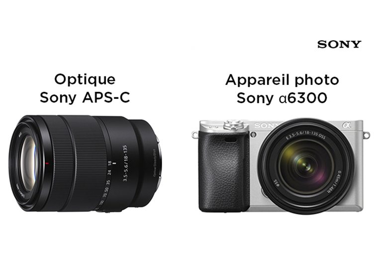 Nouveautés Sony : optique APS-C et Alpha6300 Silver