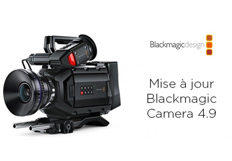 Mise à jour Blackmagic Camera 4.9 pour URSA Mini