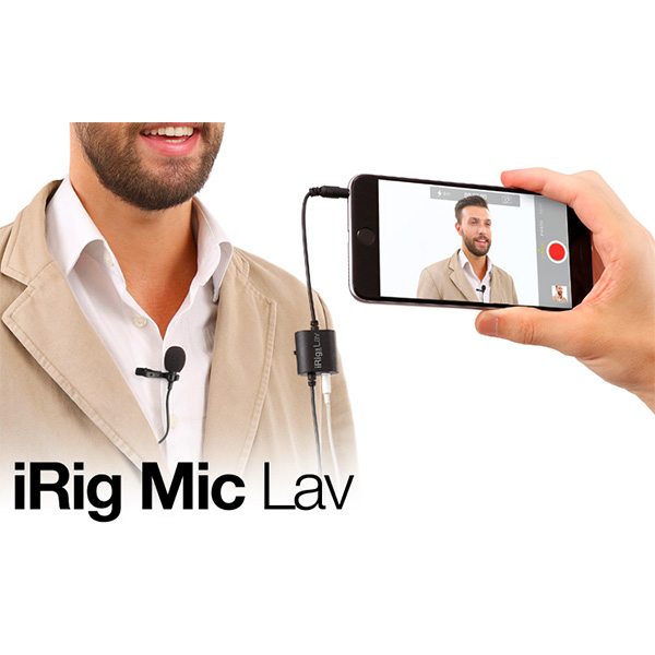 MICRO CRAVATE IK MULTIMEDIA IRIG MIC LAV