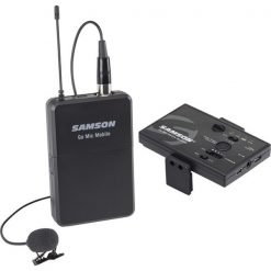 KIT 2 CANAUX HF POUR SMARTPHONE AVEC MICRO CRAVATE SAMSON GO MIC MOBILE