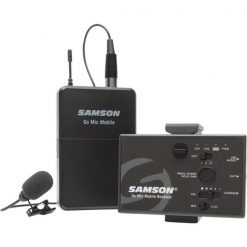 KIT 2 CANAUX HF POUR SMARTPHONE AVEC MICRO CRAVATE SAMSON GO MIC MOBILE