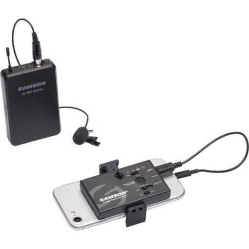 KIT 2 CANAUX HF POUR SMARTPHONE AVEC MICRO CRAVATE SAMSON GO MIC MOBILE