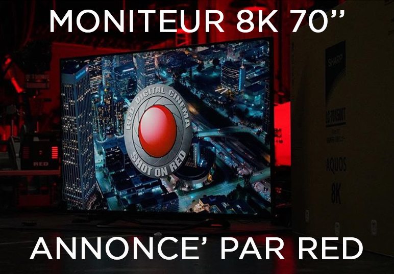 Un moniteur 8K Red ?
