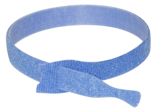 Velcro Straps 25 mm X 300 mm Bleu - Attache-câble Lot de 20