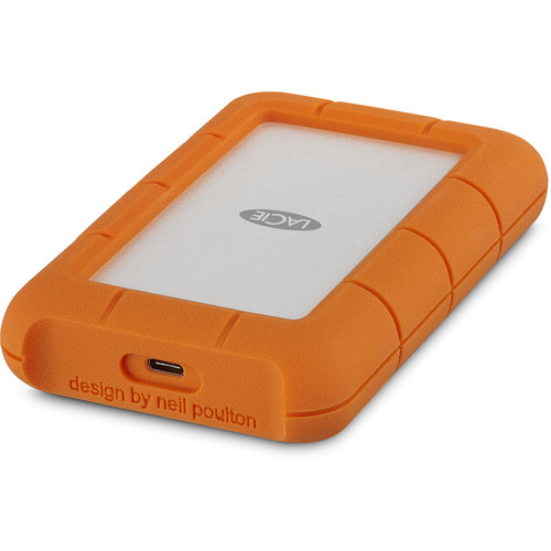 LaCie Rugged USB-C 5 To - Disque Dur Externe LaCie Rugged USB-C 5 To - Disque Dur Externe