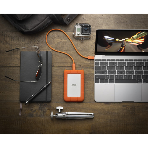 LaCie Rugged USB-C 5 To - Disque Dur Externe LaCie Rugged USB-C 5 To - Disque Dur Externe