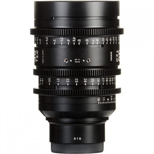 Sigma 18-35mm T2 (PL, métrique) - Objectif Cinéma