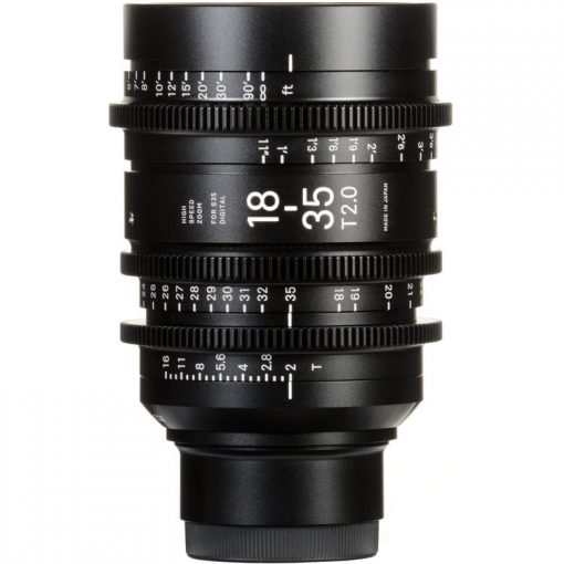 Sigma 18-35mm T2 (PL, métrique) - Objectif Cinéma