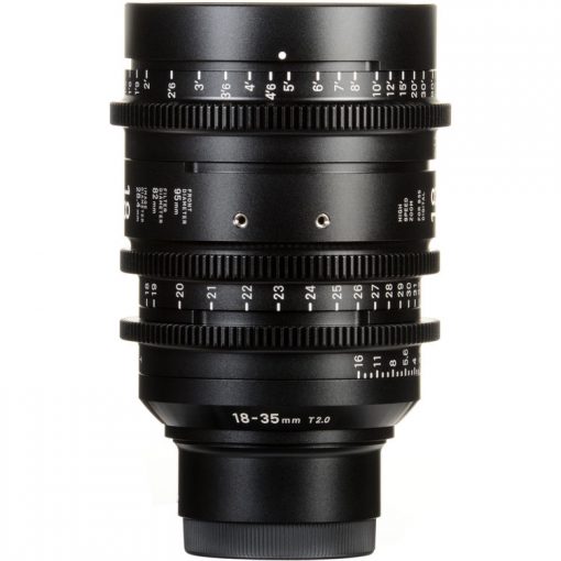 Sigma 18-35mm T2 (PL, métrique) - Objectif Cinéma