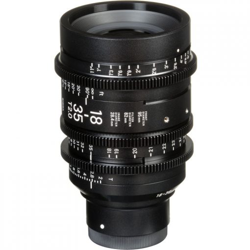 Sigma 18-35mm T2 (PL, métrique) - Objectif Cinéma