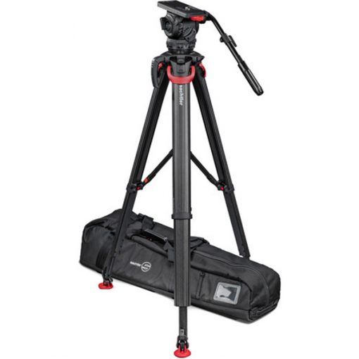 Sachtler 18 S2 Flowtech 100 MS - Kit Trépied et Rotule Vidéo