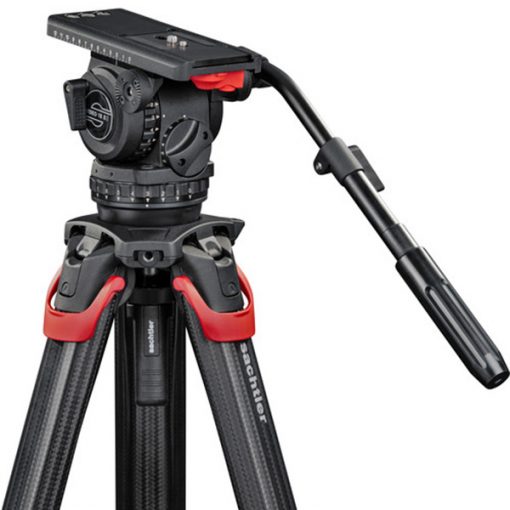 Sachtler 18 S2 Flowtech 100 MS - Kit Trépied et Rotule Vidéo