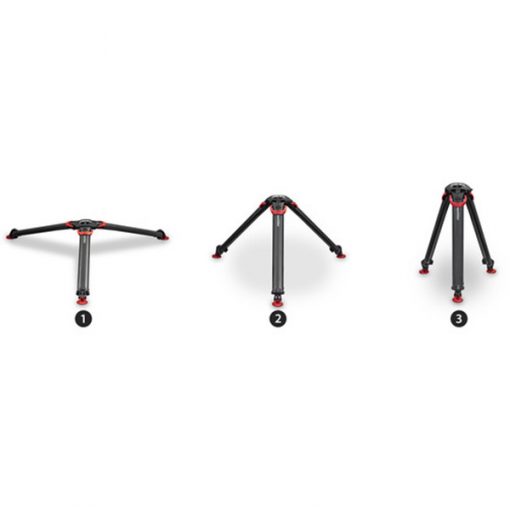 Sachtler 18 S2 Flowtech 100 MS - Kit Trépied et Rotule Vidéo