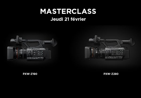 Invitation Masterclass SONY PXW-Z280 & PXW-Z190