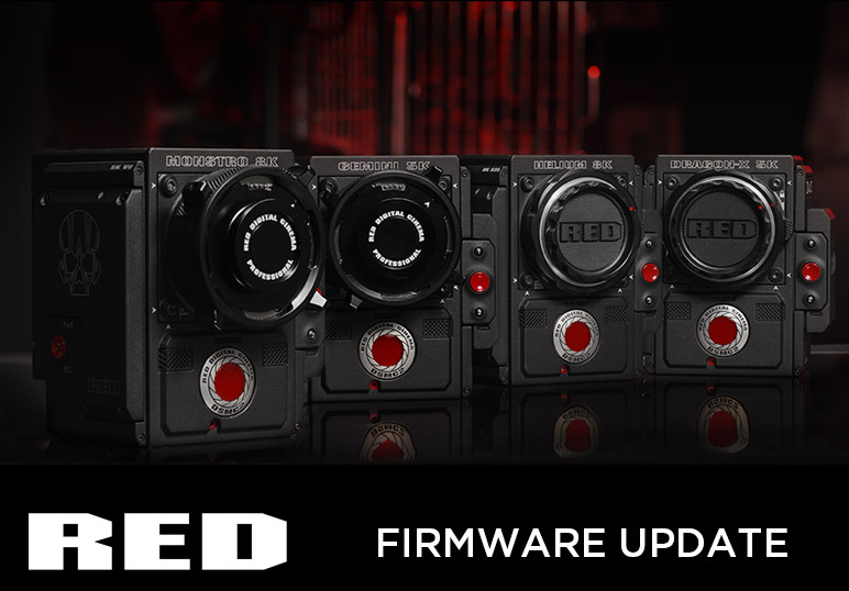 Nouveau firmware bêta RED DSMC2