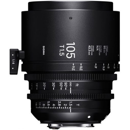 Sigma 105mm T1.5 FF (Canon EF) - Objectif Prime Cinéma