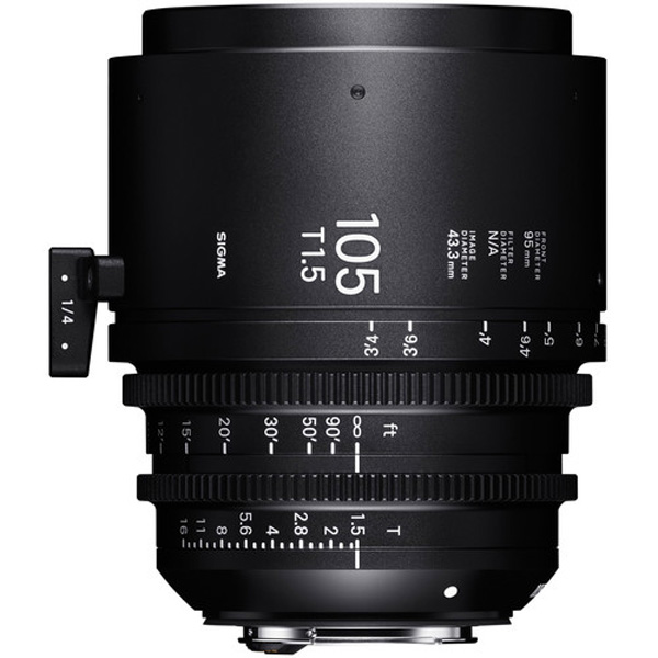 Sigma 105mm T1.5 FF (Sony E) - Objectif Prime Cinéma Sigma 105mm T1.5 FF (Sony E) - Objectif Prime Cinéma