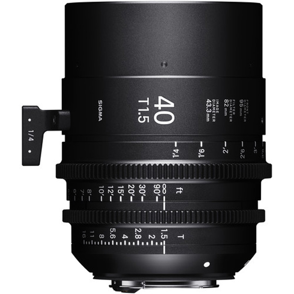 Sigma 40mm T1.5 FF (Sony E) - Objectif Prime Cinéma Sigma 40mm T1.5 FF (Sony E) - Objectif Prime Cinéma