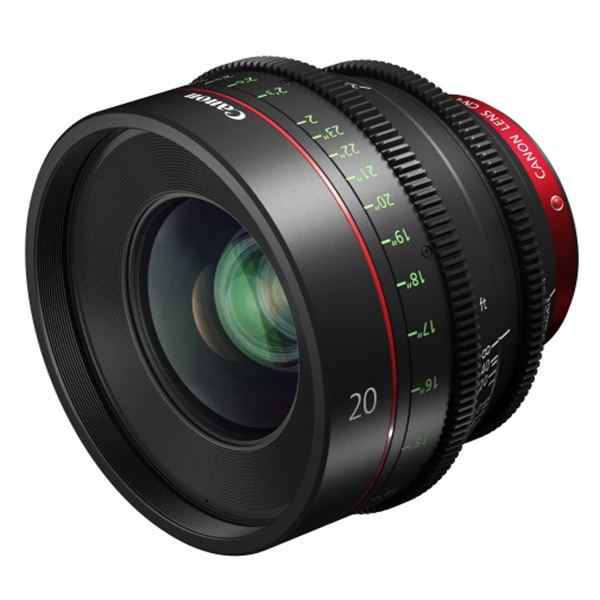 Canon Prime Cine Lens 20mm T1.5 Monture EF - Objectif Prime Cinéma Canon Prime Cine Lens 20mm T1.5 Monture EF - Objectif Prime Cinéma