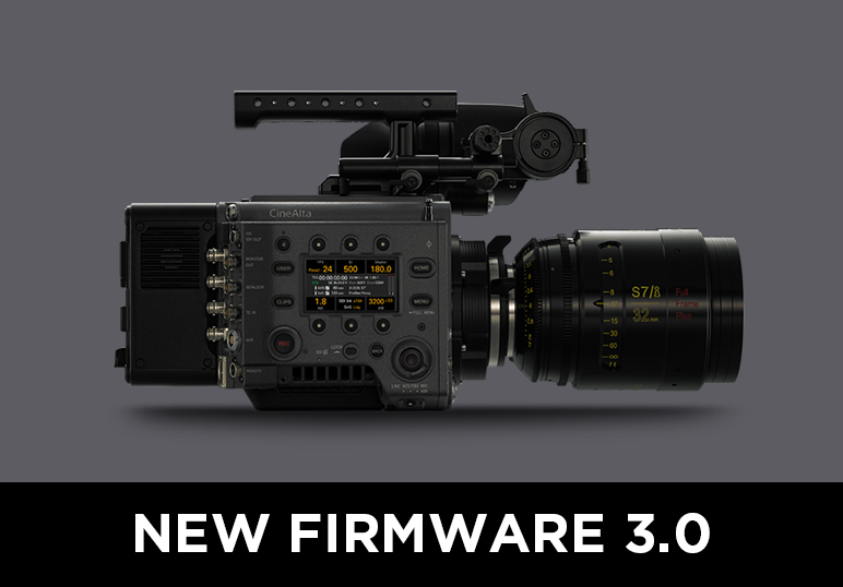 Nouveau firmware SONY VENICE v3.0
