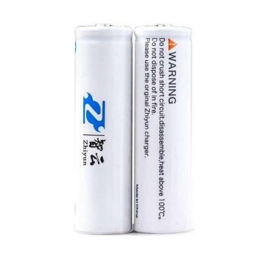 Zhiyun lot de 2 batteries Lithium 18650 pour Weebill Lab/S