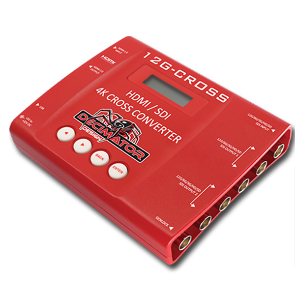 CONVERTISEUR 4K HDMI/SDI DECIMATOR 12G-CROSS CONVERTISEUR 4K HDMI/SDI DECIMATOR 12G-CROSS