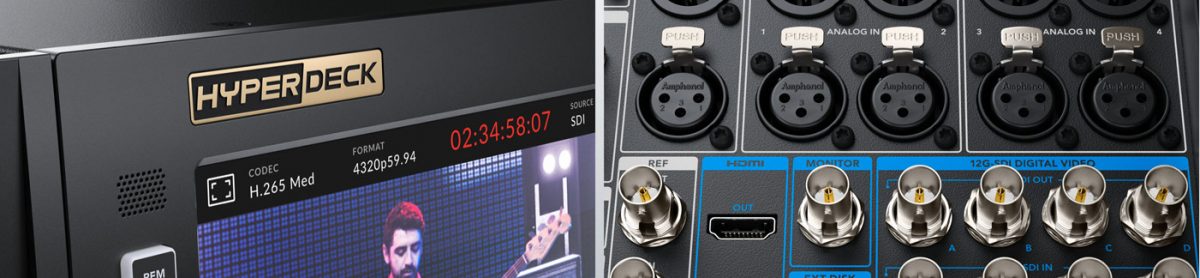 Blackmagic Design HyperDeck Extreme 8K HDR - Enregistreur Vidéo