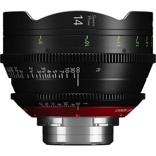 Canon Sumire Prime 14mm T3.1 Impérial Monture PL - Objectif Prime Cinéma