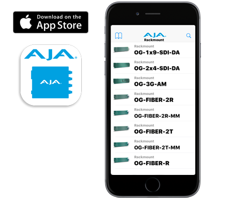 CARTE OPENGEAR 2 CANAUX 3G-SDI VERS FIBRE AJA OG-FIDO-2T