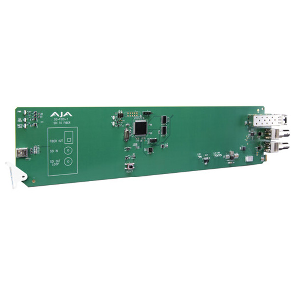 CARTE OPENGEAR 1 CANAL 3G-SDI VERS FIBRE MULTI-MODE AJA OG-FIDO-T-MM CARTE OPENGEAR 1 CANAL 3G-SDI VERS FIBRE MULTI-MODE AJA OG-FIDO-T-MM