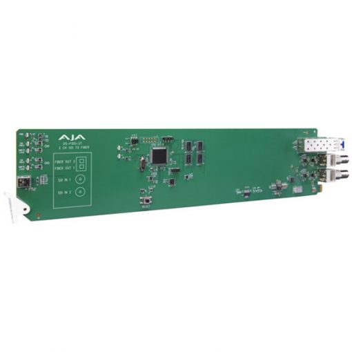 CARTE OPENGEAR 2 CANAUX 3G-SDI VERS FIBRE AJA OG-FIDO-2T