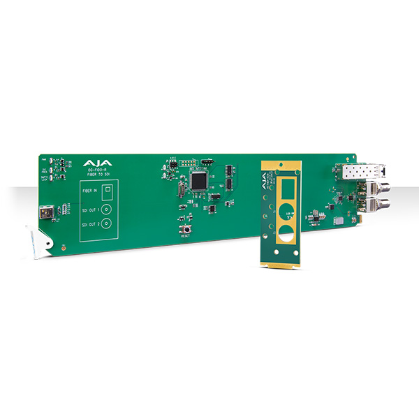 CARTE OPENGEAR 1 CANAL FIBRE VERS 3G-SDI AJA OG-FIDO-R CARTE OPENGEAR 1 CANAL FIBRE VERS 3G-SDI AJA OG-FIDO-R