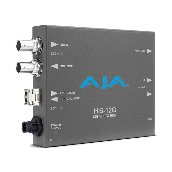 Mini Convertisseur AJA HI5-12G-TR Mini Convertisseur AJA HI5-12G-TR