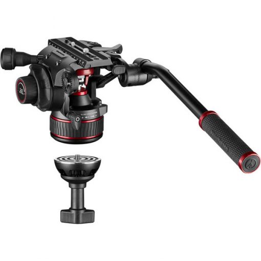 Manfrotto Nitrotech 608 avec Trépied 536 – Kit Rotule Vidéo avec Trépied – Image 6