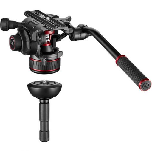 Manfrotto Nitrotech 612 avec trépied Twin Legs Carbon GS - Kit Rotule vidéo avec trépied – Image 3