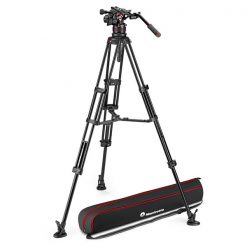 Manfrotto Nitrotech 612 Avec Trepied Twin Legs Aluminium MS