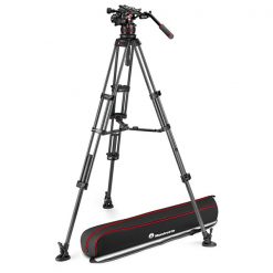 Manfrotto Nitrotech 612 Avec Trepied Twin Legs Carbon MS